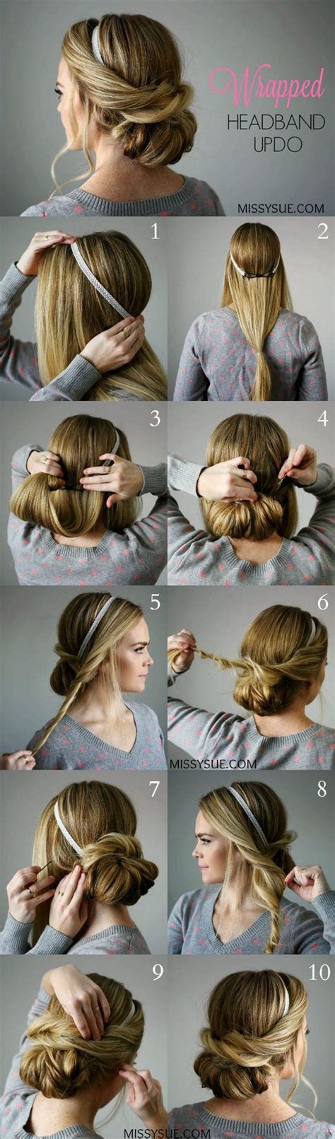 tutorials for short hair updos|step by hairstyle instructions.